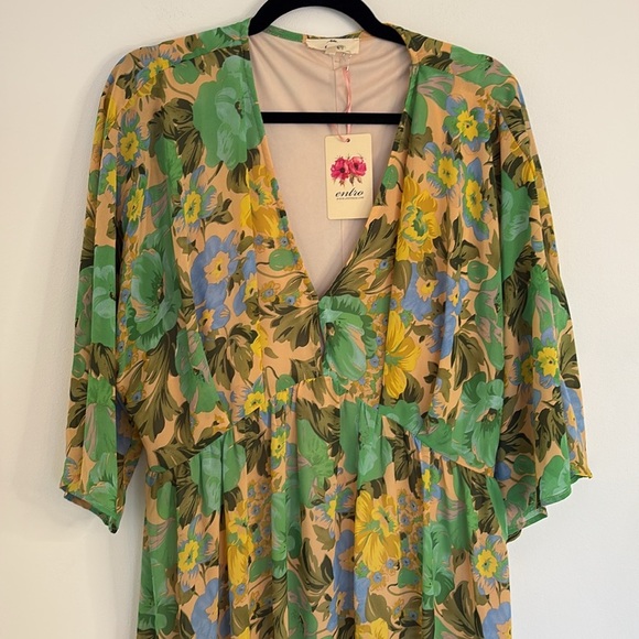 Entro Floral Print Maxi Dress - Picture 3 of 8